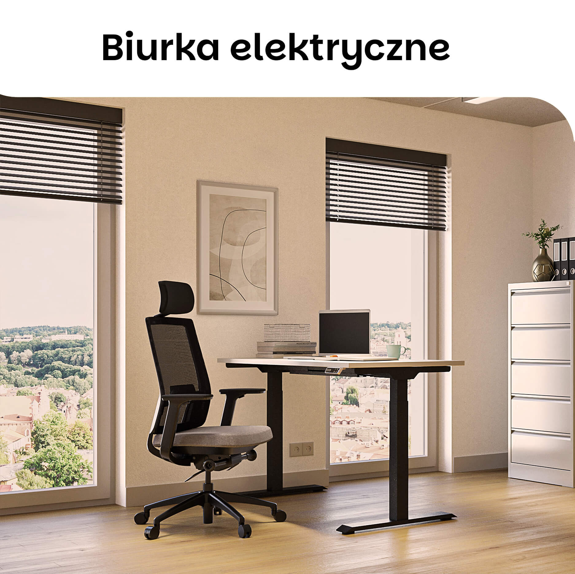 odnośnik do kategorii biurek elektrycznych w Elzap