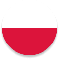 Polska flaga w kole